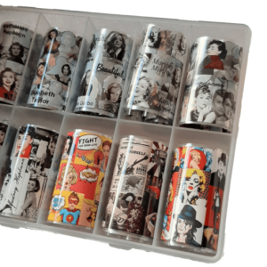 Alternative view of Caja De Foil Rostros