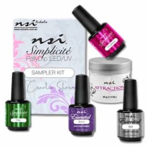 Kit Dipping Gel Profesional Nsi Transparente