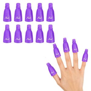 Pinzas De Retiro De Uñas Moradas