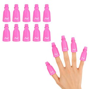 Pinzas De Retiro De Uñas Rosa Claro