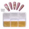 Caja Caviar Plateado y Dorado 6und
