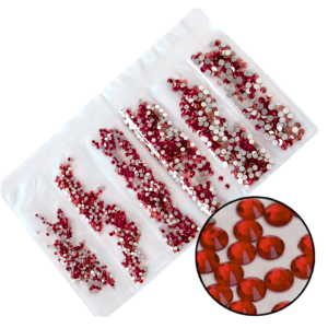 Cristales Para Uñas Rojos