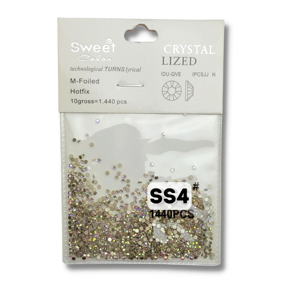 Cristales Para Uñas Tornasol Ss4 (1440und)