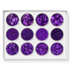 Decoraciónes Para Uñas Morada 12und