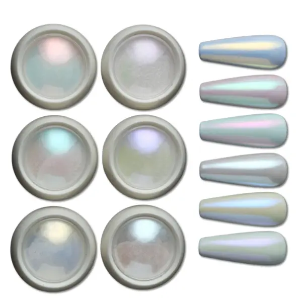 Pigmento Para Uñas Aurora 6und