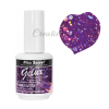 Gelux Purple Glitter 15ml