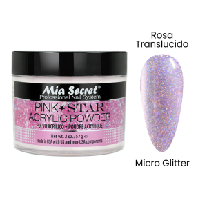 Mia Secret Acrilico Pink Star 57gr