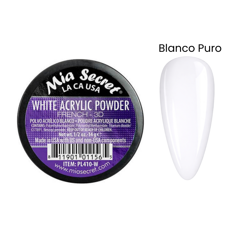 Mia Secret Acrilico White 14gr
