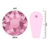Light Rose Swarovski ss5