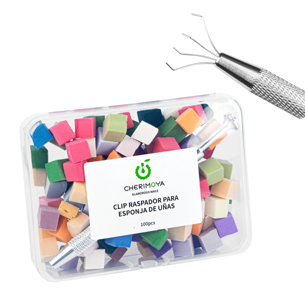 Esponjas Para Degradé 100und Con Pinza