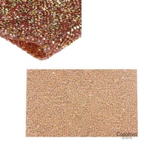 Mantel De Manicure Diamantado Cobre