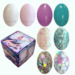 Colección De Acrilicos Wapizima Mermaid 8und