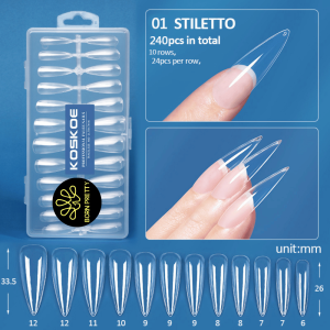 Tips De Soft Gel Stiletto 240und Born Pretty