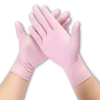 Guantes De Nitrilo Rosados Talla XS 100und