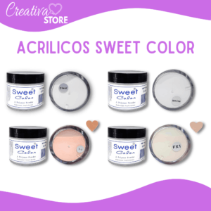 ACRILICOS SWEET COLOR