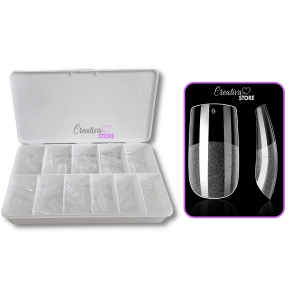 Alternative view of Tips De Gel Pre-limados Medium Square 550und Born Pretty