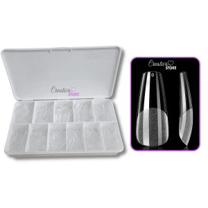 Alternative view of Tips De Gel Pre-limados Short Coffin 550und Born Pretty