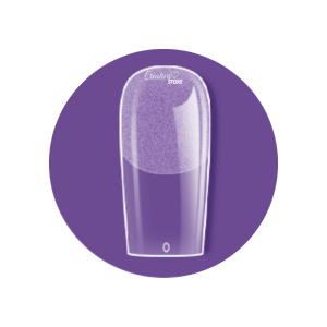Alternative view of Tips De Gel Pre-limados Short Square 240und