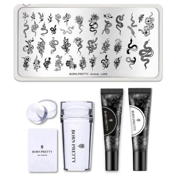 Kit Para Stamping Basico Born Pretty 2