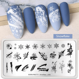 Alternative view of Placa Para Stamping Navidad L002 Sn