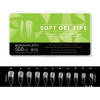 Tips De Gel Pre-limados Medium Stiletto 550und