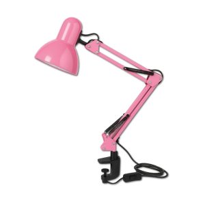 Lampara de Mesa Flexible Rosada 2