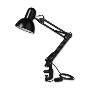 Lampara de Mesa Flexible Negra