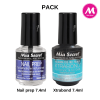 Pack Mini Nail Prep + Xtrabond 7.4ml Mia Secret