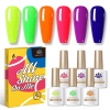 Kit de Esmaltes Cyber City Born Pretty 6und
