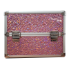 Maleta De Manicura Relieve Rosada