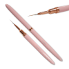 Pincel Liner Con Tapa Rosado 11mm