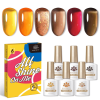 Kit de Esmaltes Born Pretty Crystal Amber