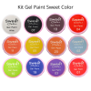 Sweet Color Kit De Gel Paint 12 Tonos
