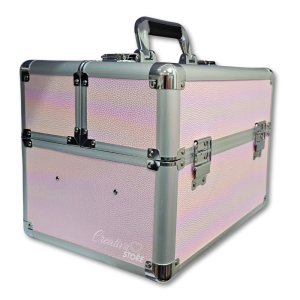 Alternative view of Maleta De Manicura Pequeña Rosada degradé