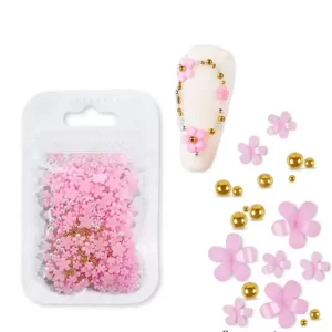 Flores Rosadas con Caviar
