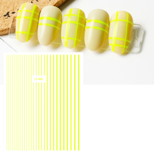 Cintas Decorativas Amarillo Neón