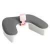 Apoya Manos Anatomico Gris Con Soporte Para Celular