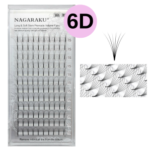 Pestañas Nagaraku 6D C0.07 15mm