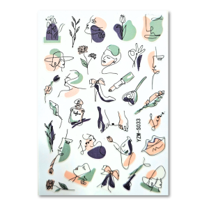 Sticker Formas YZW-S033