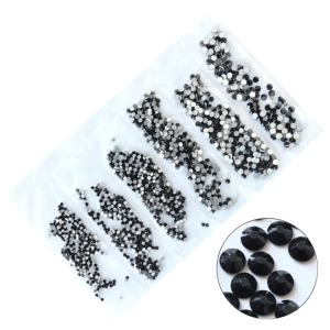 Cristales Para Uñas Negros