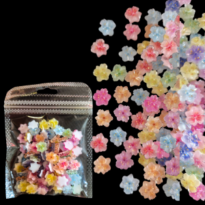 3D Flores Traslucidas