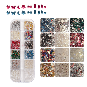 3D Mix Cristales con formas