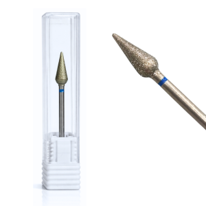 Fresa o Broca Para Manicure Conica Azul