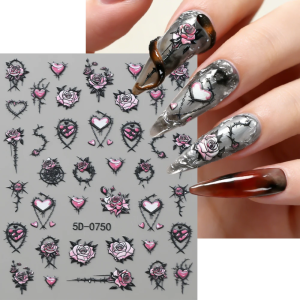 Sticker Para Uñas Dark 5D-0750