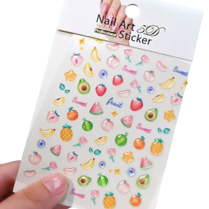 Sticker Para Uñas Frutas 5D-0568