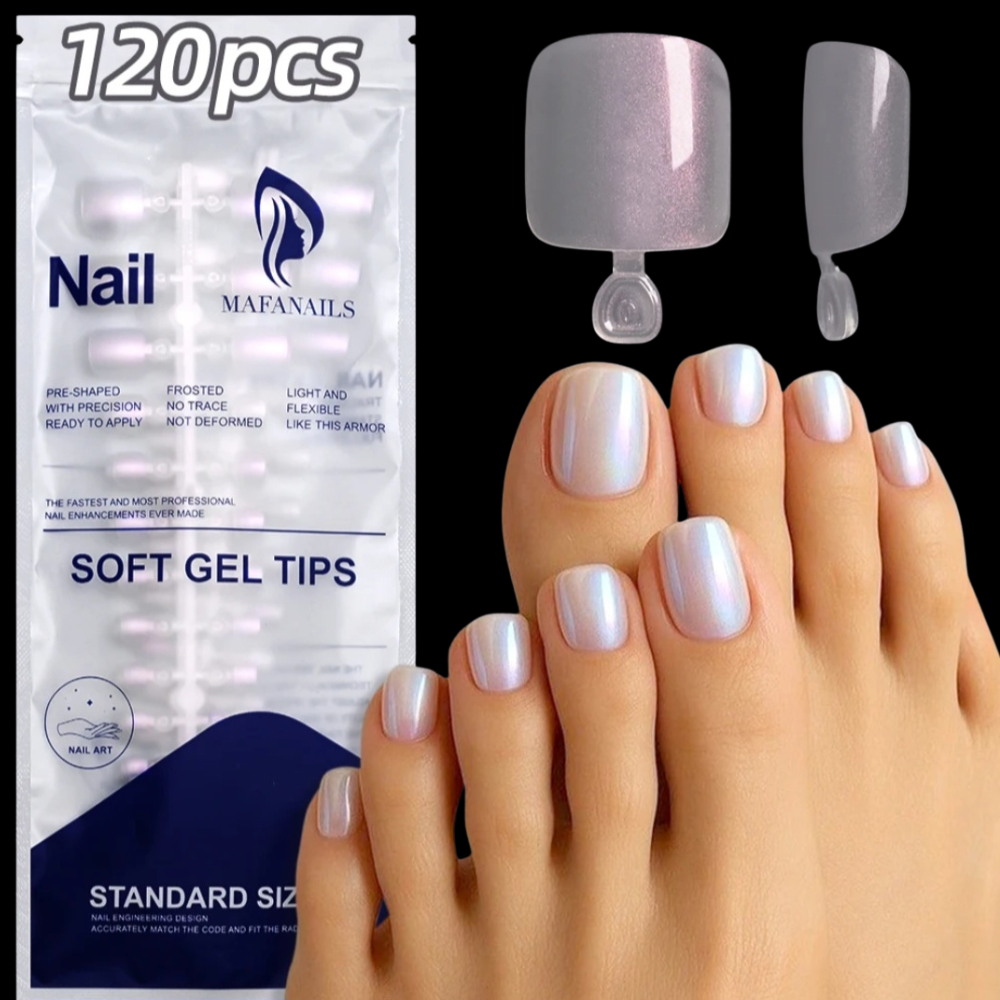Tips Soft Gel Para Pies Aurora