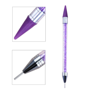 Lapiz De Cera 2 Morado Para Tomar Cristales