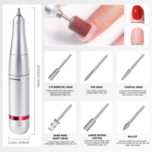 Alternative view of Torno Inalambrico V6 45000 rpm Blanco