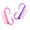 Set de cepillos limpiadores para manicure pequeños
