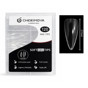 Tips Soft Gel Stieltto 120und Cherimoya